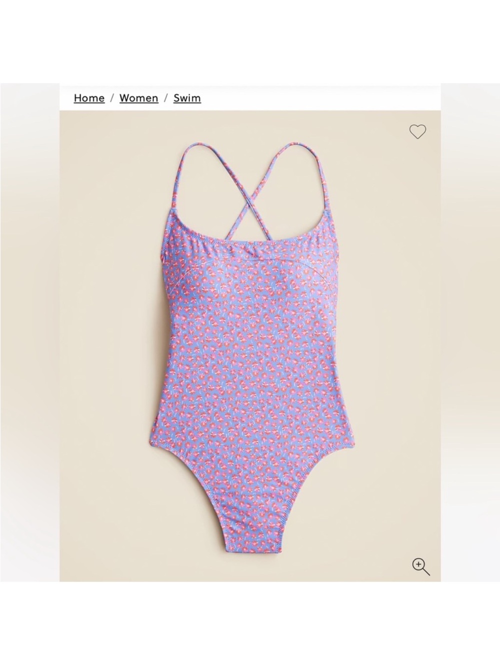 J Crew Summer Fields Swimsuit Size 14 - Picture 3 of 7